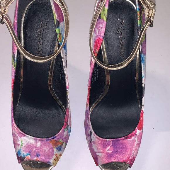 zigisoho floral heels - Picture 3 of 4